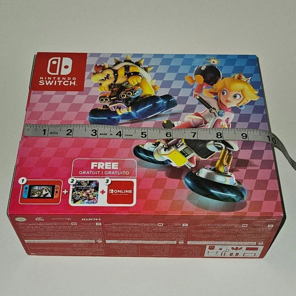 EMPTY BOX ONLY Nintendo Switch Mario Kart 8 Deluxe NO CONSOLE EMPTY BOX ONLY
